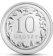 10 Groszy gr 2020 mennicza z woreczka