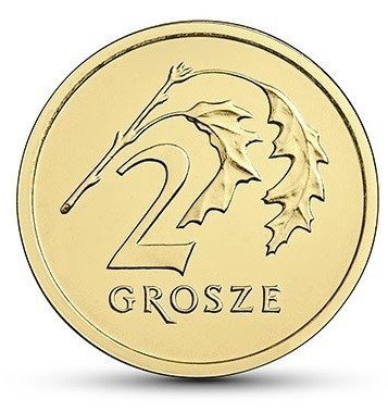 2 Grosze gr 2020 mennicza z woreczka